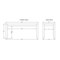 Alaterre Furniture Newport 40" Coat Hook with Shelf and Faux Concrete Bench Set ANNP032971 - alternate 6